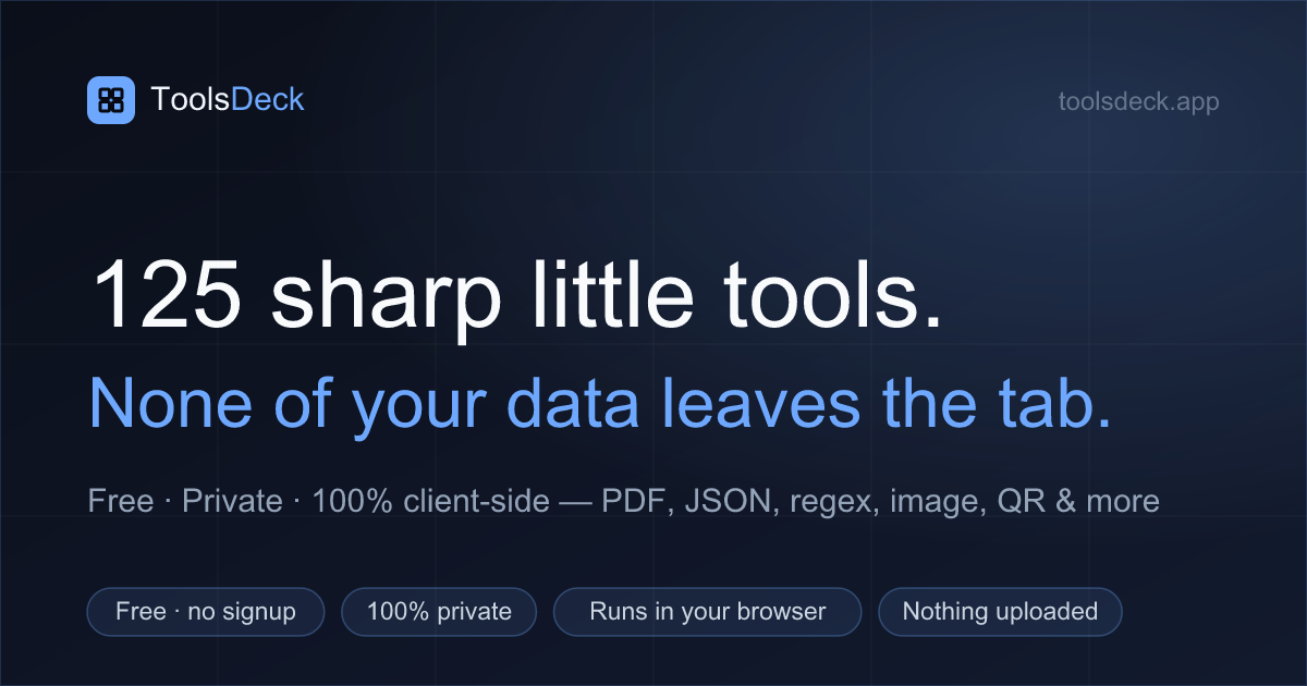 toolsdeck.app image